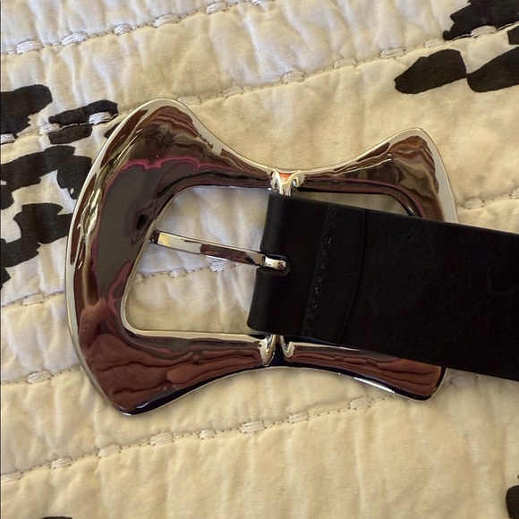 Anthropology Statement Leather Buckle Belt NWOT size XL - Picture 8 of 13